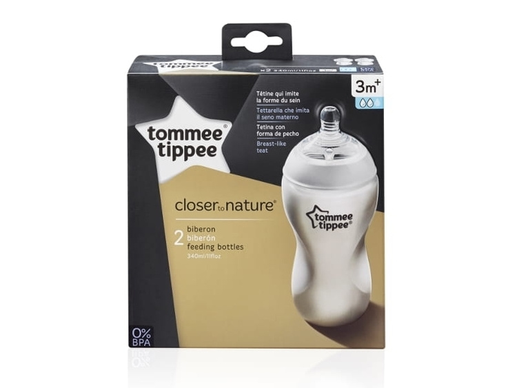 226204 BUTELKA 2 X 340 ML. BB Tommee Tippee
